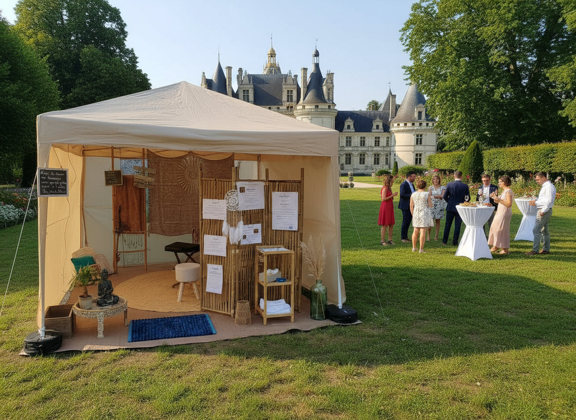 Massages dans le cadre d'un événement