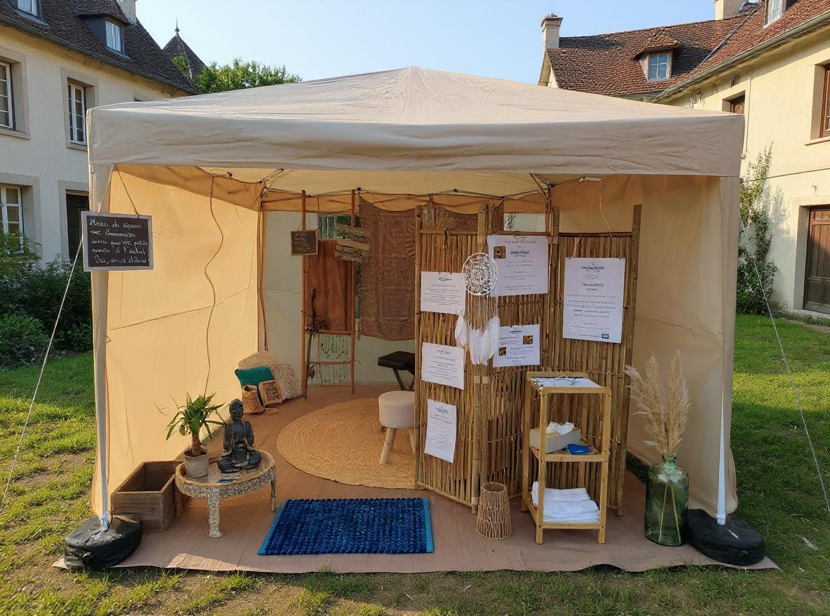 Massages dans le cadre d'un événement